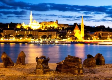 Shoes on the Danube Bank