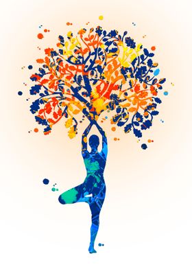 Yoga Tree Of Life