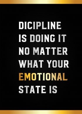 discipline motivation