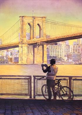 Brooklyn Bridge artwork