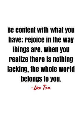 Lao Tzu Quote 