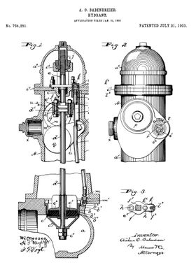 Hydrant patent