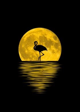 Flamingo Moon