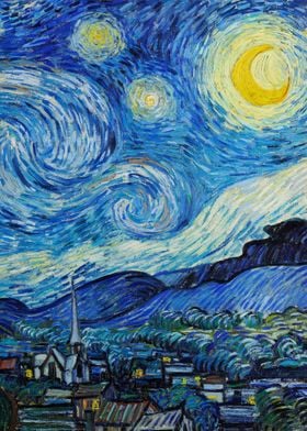 Vincent Van Gogh Posters Online Shop Prints, Pictures, Displate Metal Unique Paintings | 