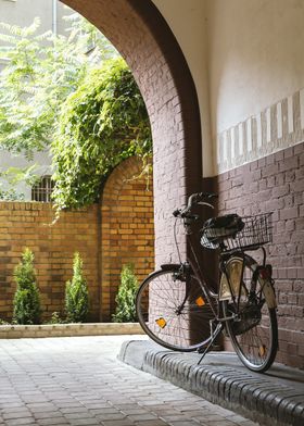 Bicycle in the Archway