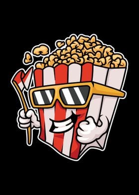 Food Character Popcorn