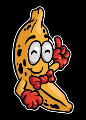 Food Character Banana