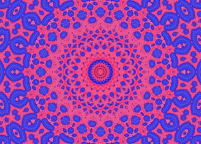 Pink  Kaleidoscope 12