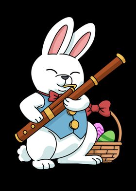 Easter Bunny Bassoon Music