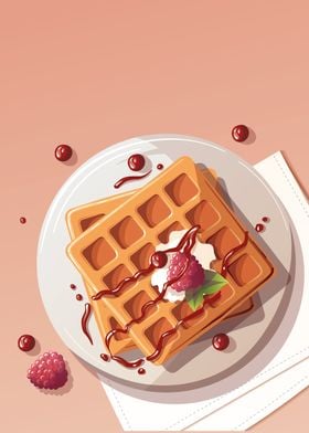 Belgian waffles