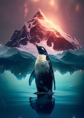 Penguin at Antarctica