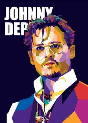 Johnny Depp Pop Art