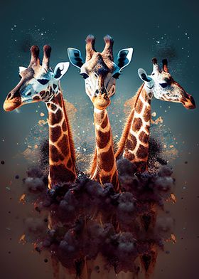 The Giraffe Family