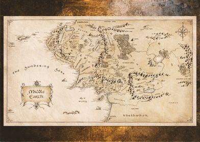 Middle-Earth Map