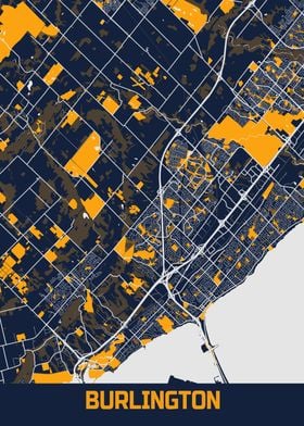 Burlington City Map