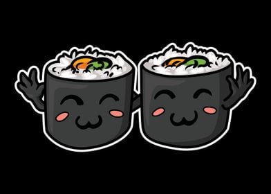 Food Character Sushi