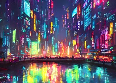 Cyberpunk NIghts Life