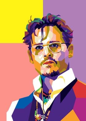 Johnny Depp Pop Art