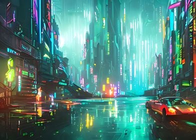 Cyberpunk Landscapes