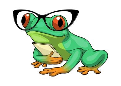 Frog Secretary Glasses