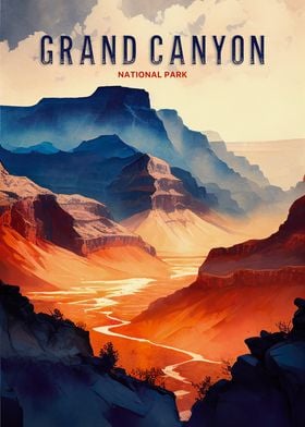 Grand Canyon Watercolor
