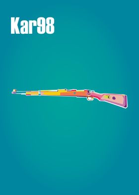 Kar98k Pop Art Style