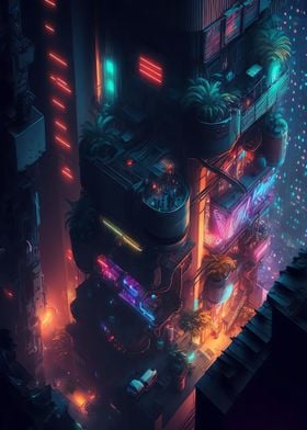 Cyberpunk Town