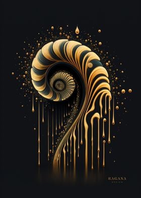 Golden Spiral Drop