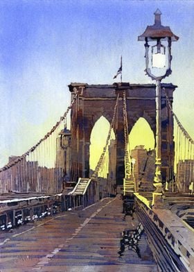 Brooklyn Bridge NYC art