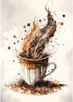 Coffee Illustration art