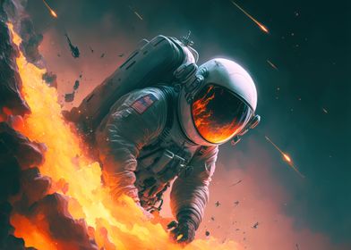 Fighting the fire in space