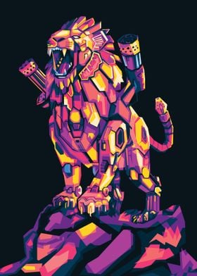 Mecha Lion 1