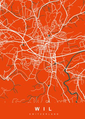 Map WIL SWITZERLAND