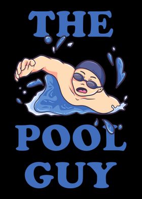 The Pool Guy Boy swimming 