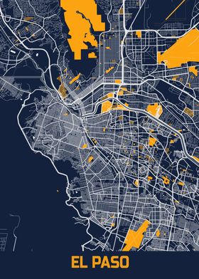 El Paso City Map