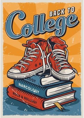 Back To College Poster