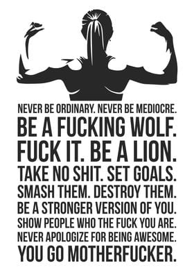 Never Be Ordinary