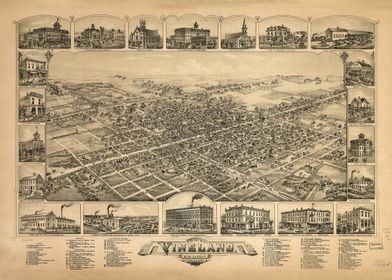 Vineland New Jersey 1885