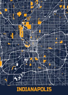 Indianapolis City Map