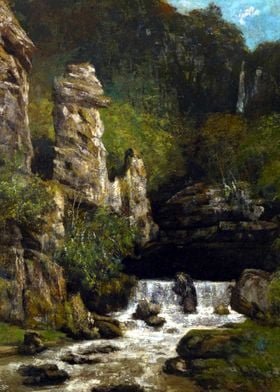 Landscape with a Waterfall