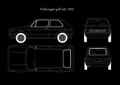 Volkswagen golf mk1 1975