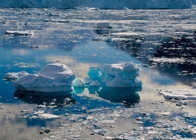 Majestic Iceberg Landscape