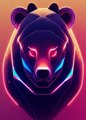 Vapor Wave Animal