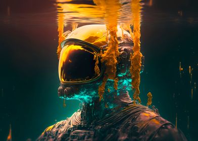 Underwater astronaut