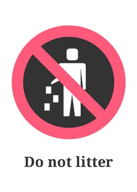 do not litter