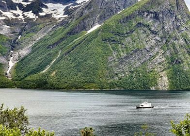 Norway Ferry Fjord Travel