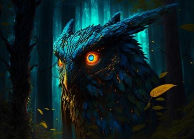 Fantasy Mythical Owl