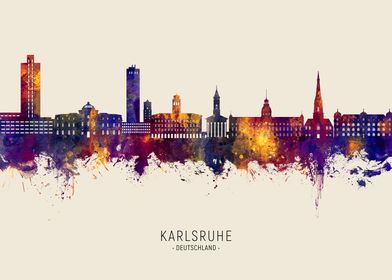 Karlsruhe Skyline