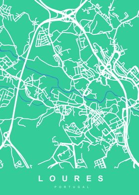 Map LOURES PORTUGAL