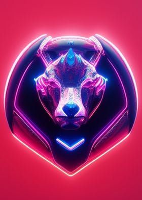 Vapor Wave Animal